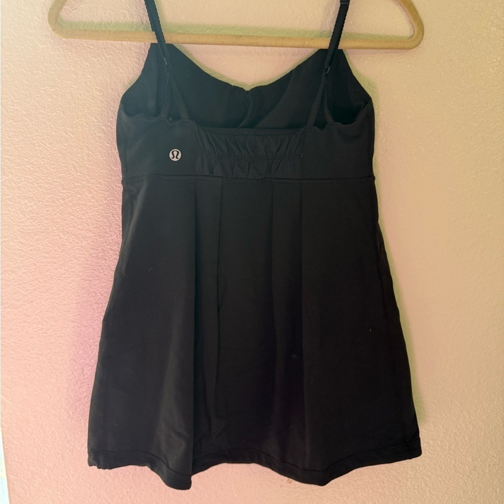 lululemon athletica yogi dance women size 6 Black Camisole Top - Picture 2 of 5